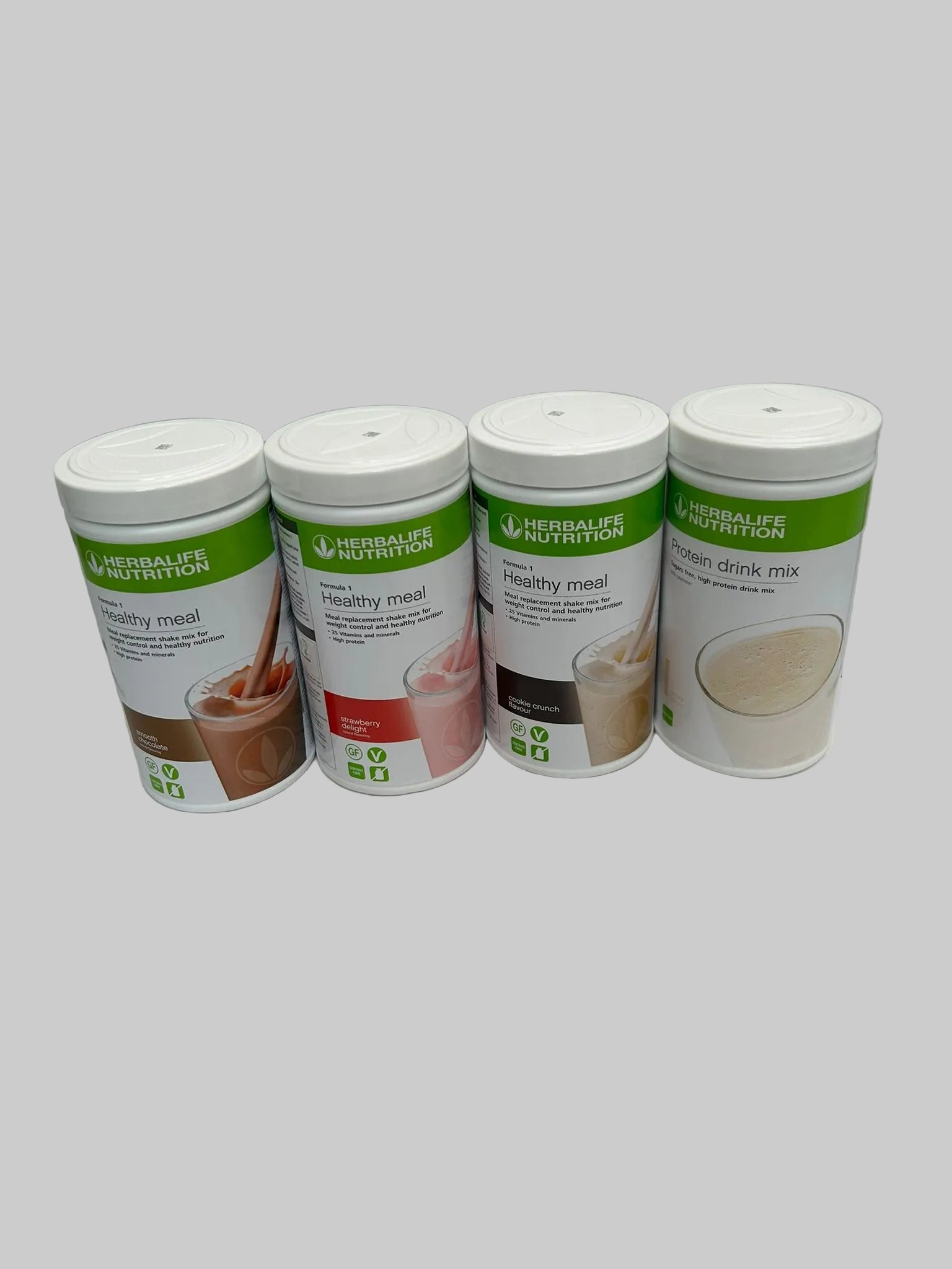 Herbalife Formula 1 Triple Shake Bundle + Protein Drink Mix