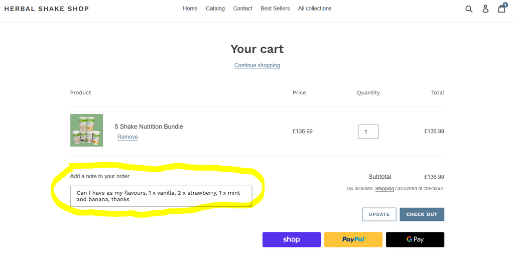 5 Shake Nutrition Bundle (Choose flavours)