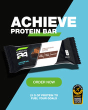 Load image into Gallery viewer, H24 Achieve Bar Dark Chocolate 6 x 60g bars per box